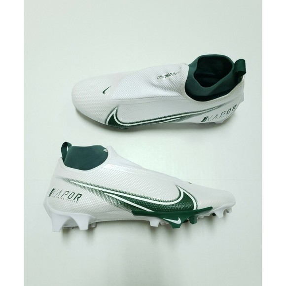 Nike Vapor 360 Edge Pro White Green Football Cleats Mens Size 13.5 CV6345 106